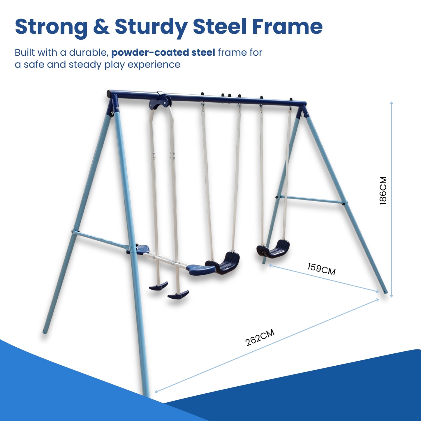 Zero Gravity Swing and Glider Set - Leisure Brands Group