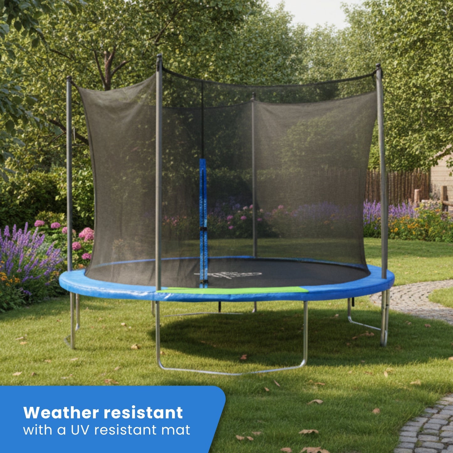Zero Gravity 12ft Trampoline with Safety Net - Leisure Brands Group