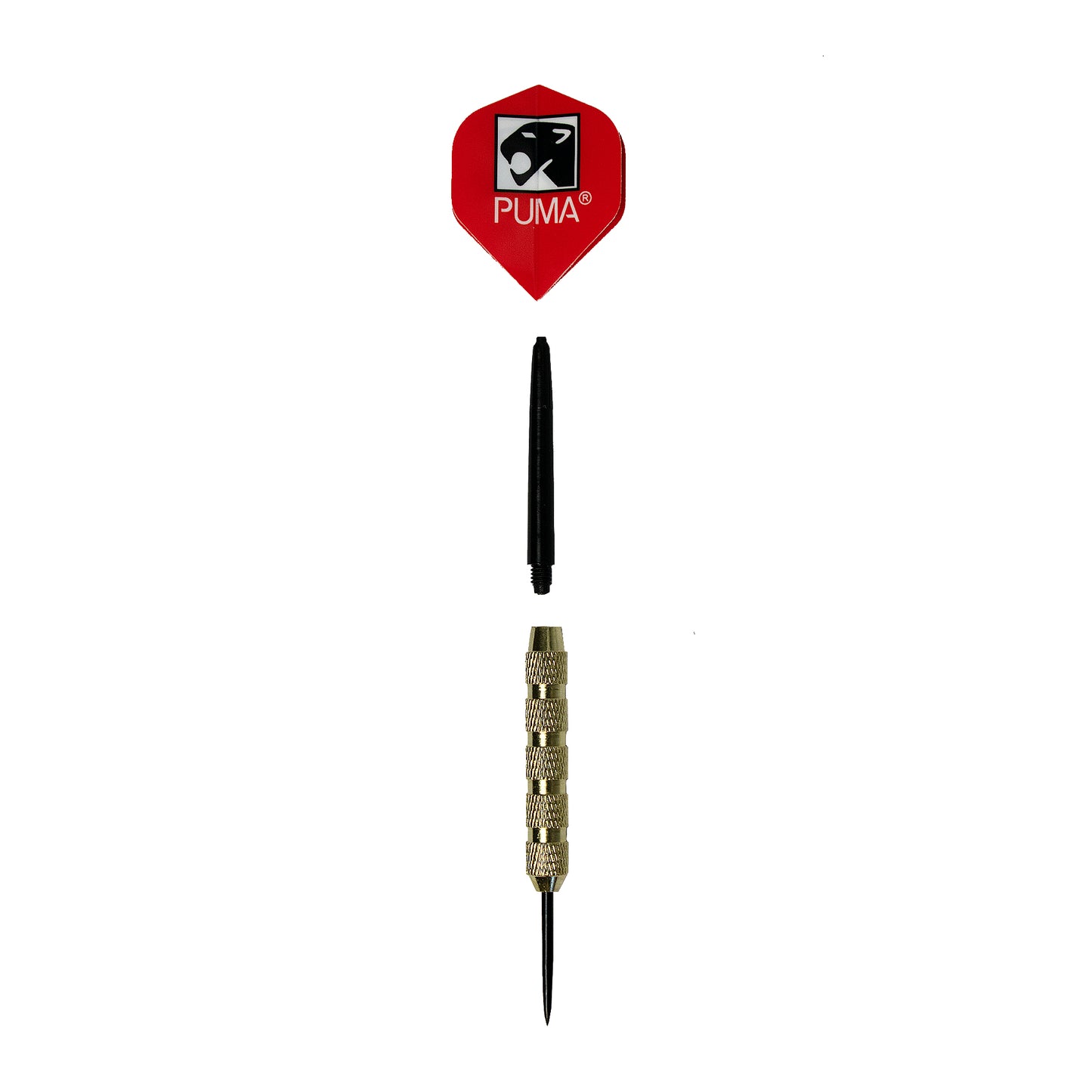 Puma Black Knight Steel Tip Dart Set - 22G - Leisure Brands Group