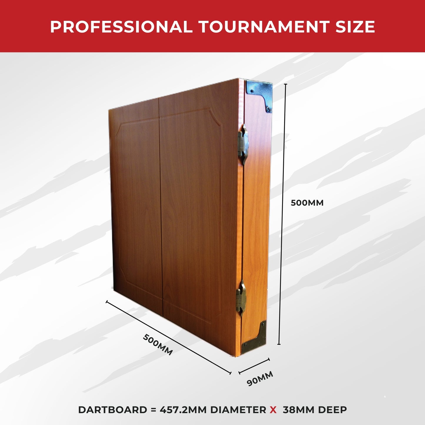 Puma Stadium Bristle Dartboard & Cabinet Set - Leisure Brands Group