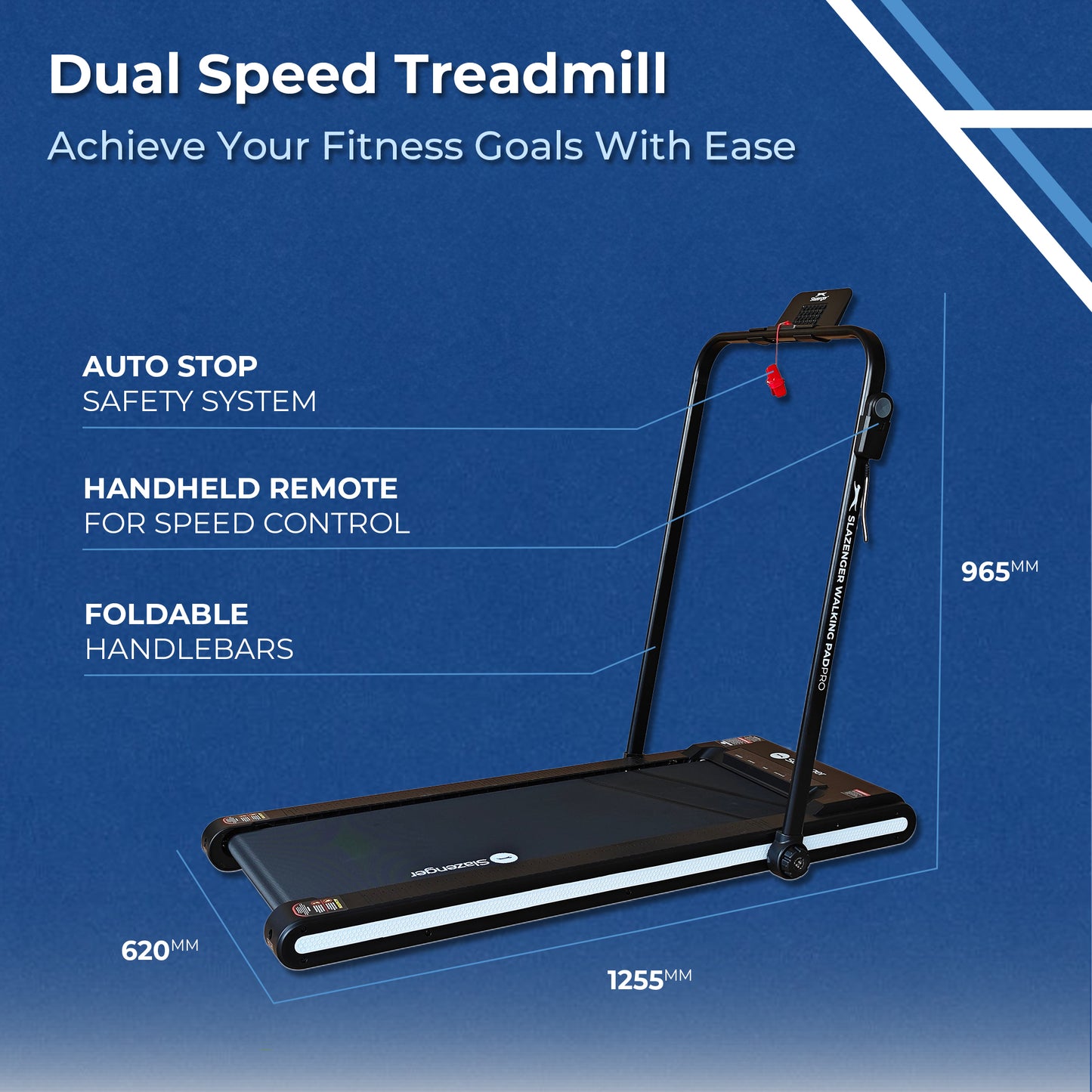 Slazenger Space Saver Treadmill - Slazenger SA