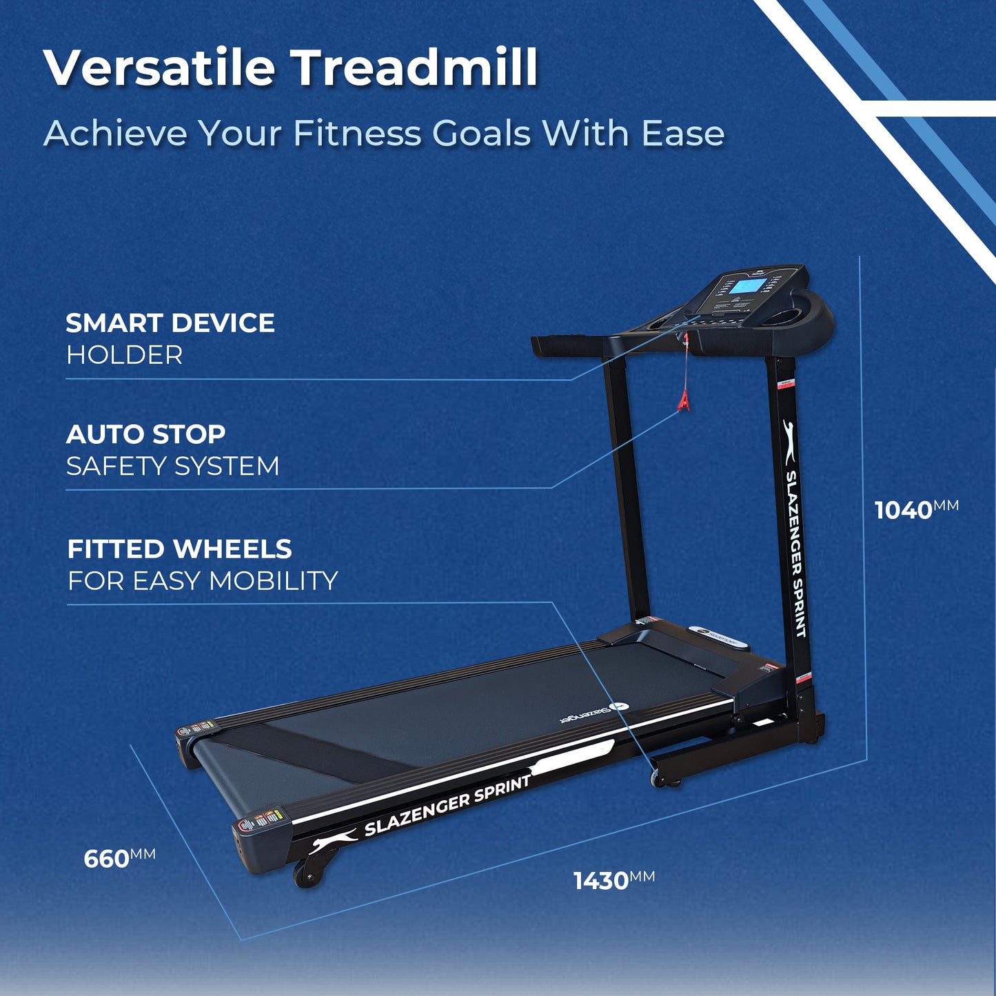 Slazenger Sprint Treadmill - Slazenger SA