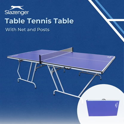Slazenger Table Tennis Table with Net - Slazenger SA