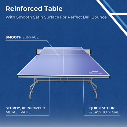 Slazenger Table Tennis Table with Net - Slazenger SA