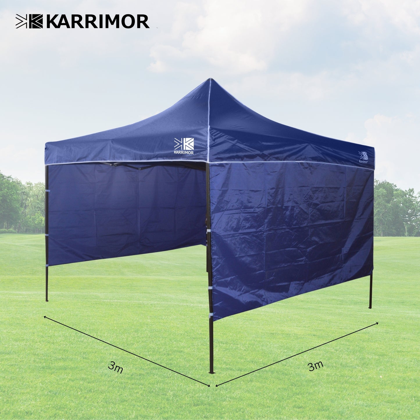 Karrimor Pop Up Gazebo - 3M x 3M - Leisure Brands Group