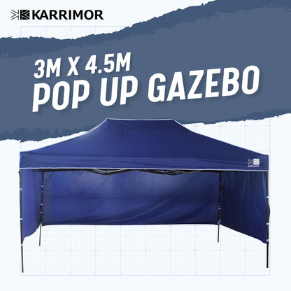Karrimor Pop Up Gazebo - 3M x 4.5M - Leisure Brands Group