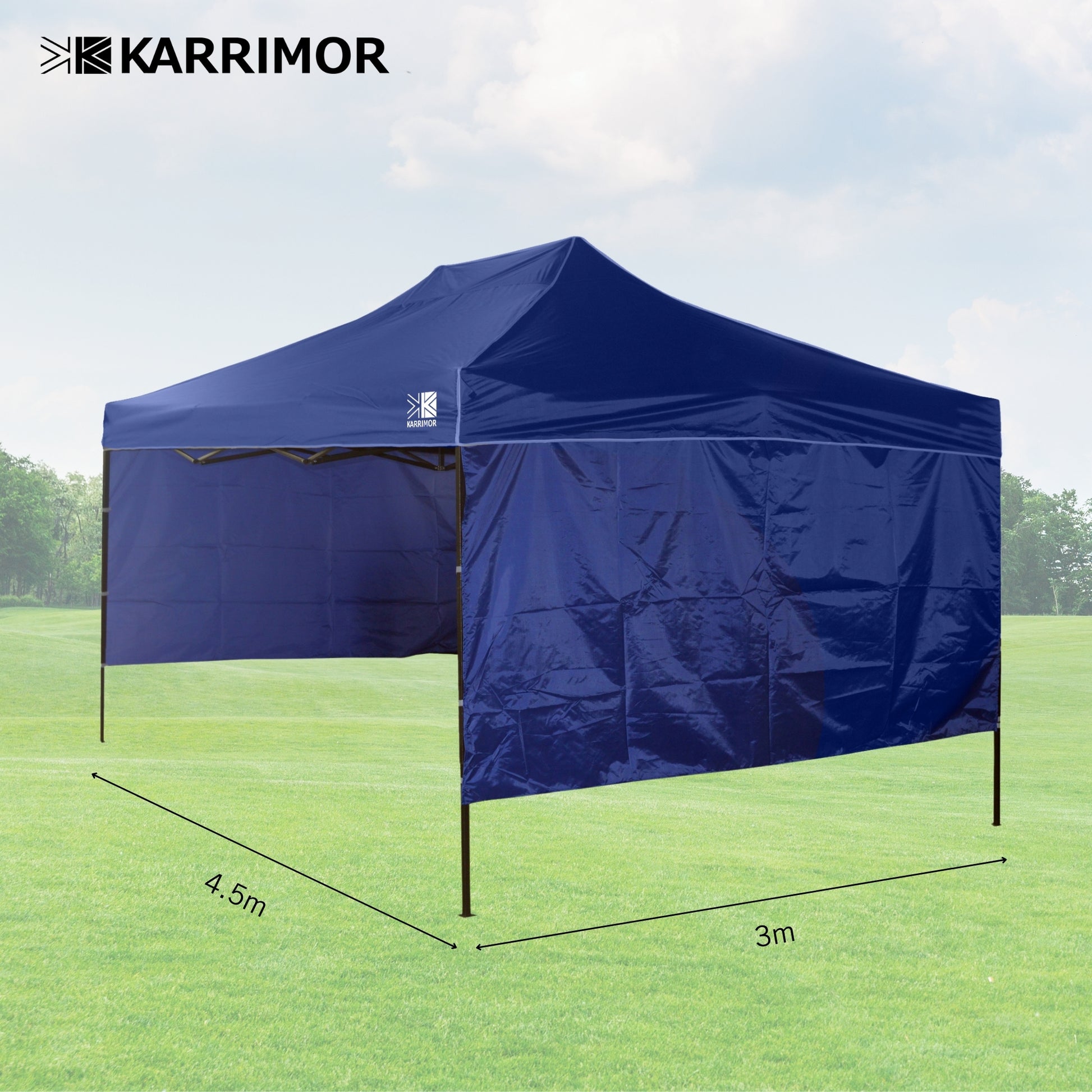Karrimor Pop Up Gazebo - 3M x 4.5M - Leisure Brands Group