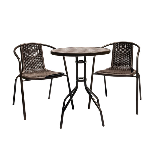 Relax Furniture Namib 3 Piece Bistro Set - Leisure Brands Group
