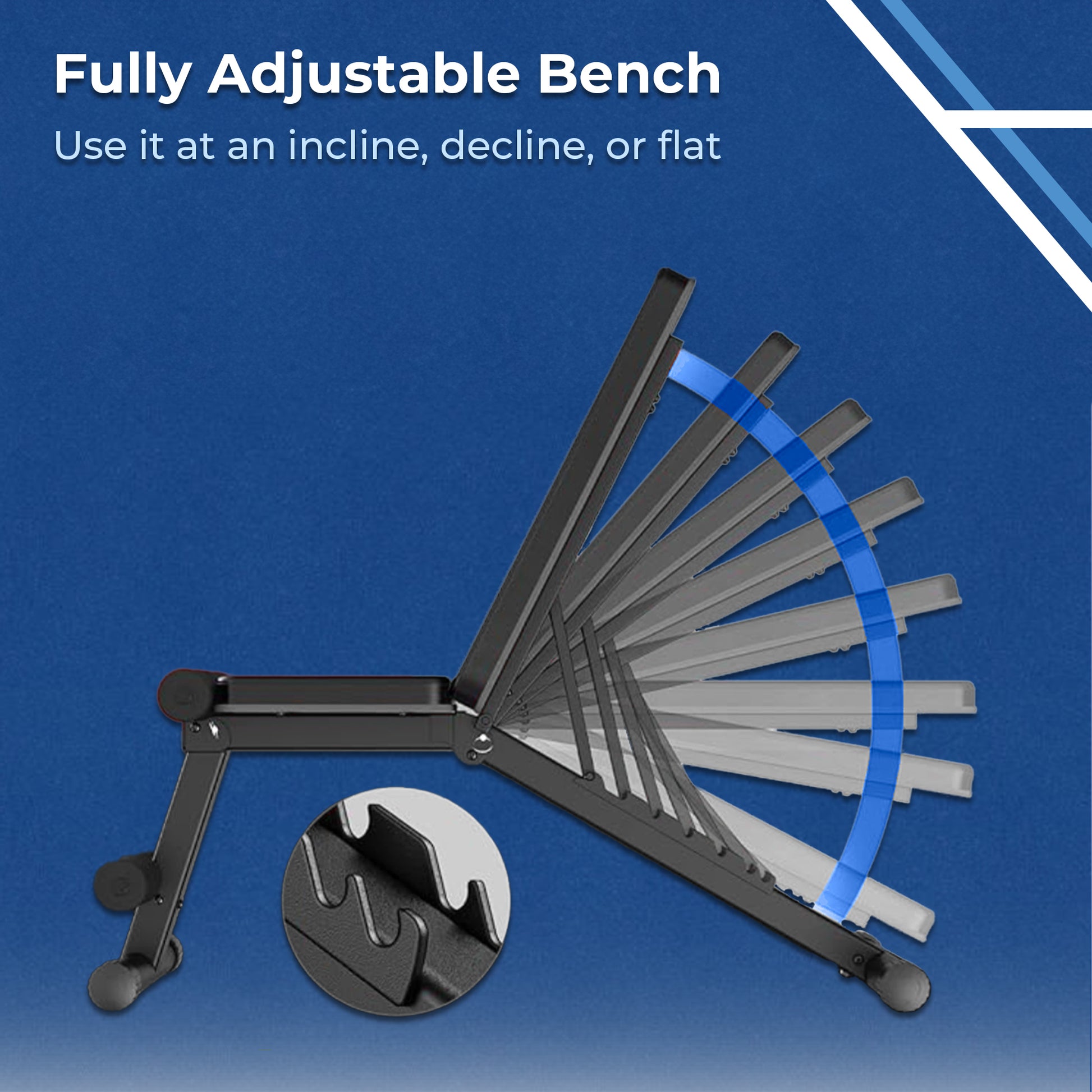 Slazenger Impact Adjustable Dumbbell & Sit Up Weight Bench - Slazenger SA