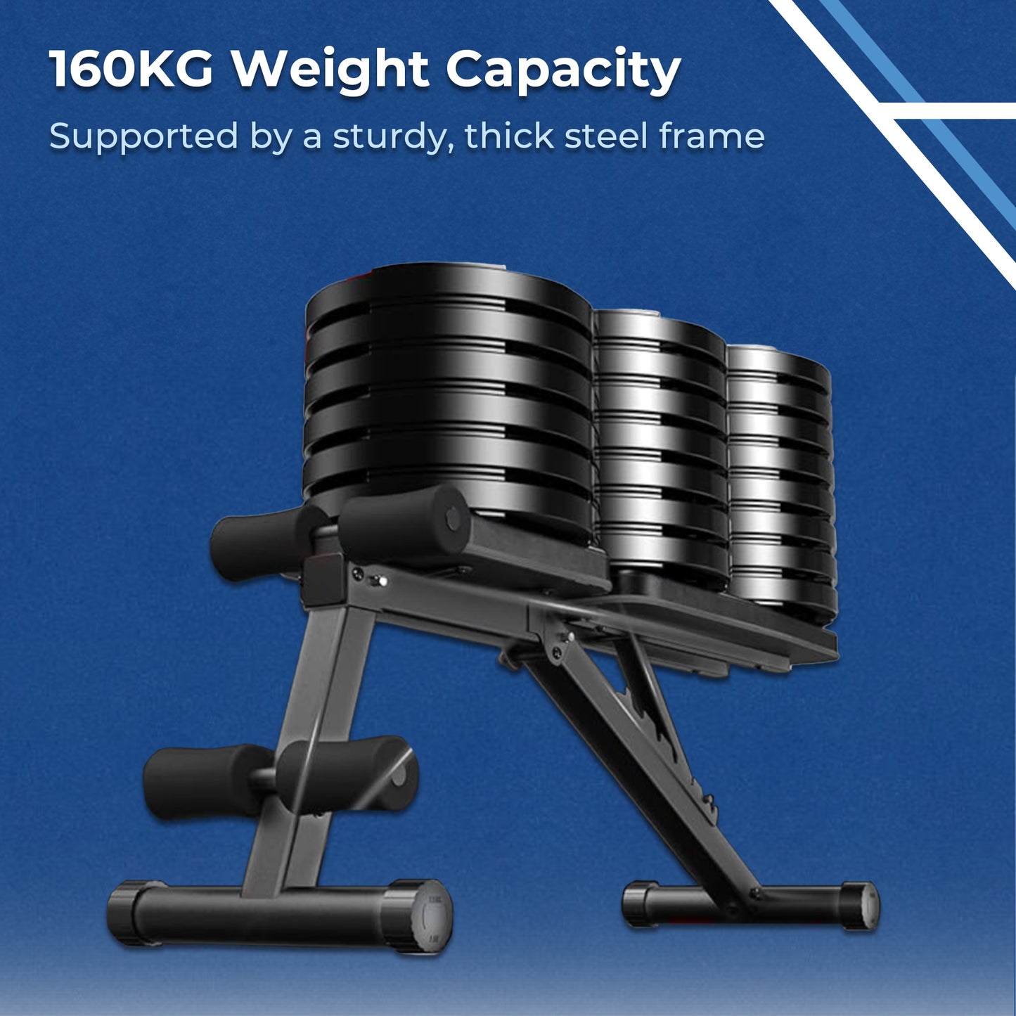 Slazenger Impact Adjustable Dumbbell & Sit Up Weight Bench - Slazenger SA