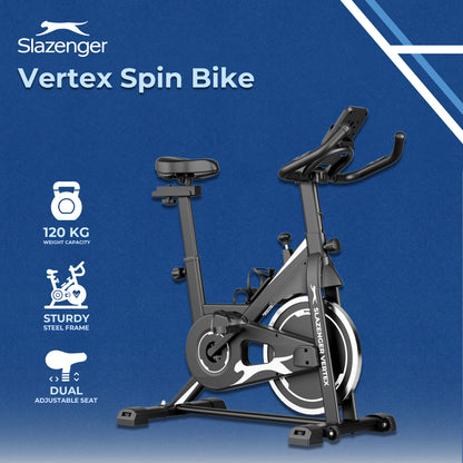 Slazenger Vertex Indoor Spinning Exercise Bike - Slazenger SA