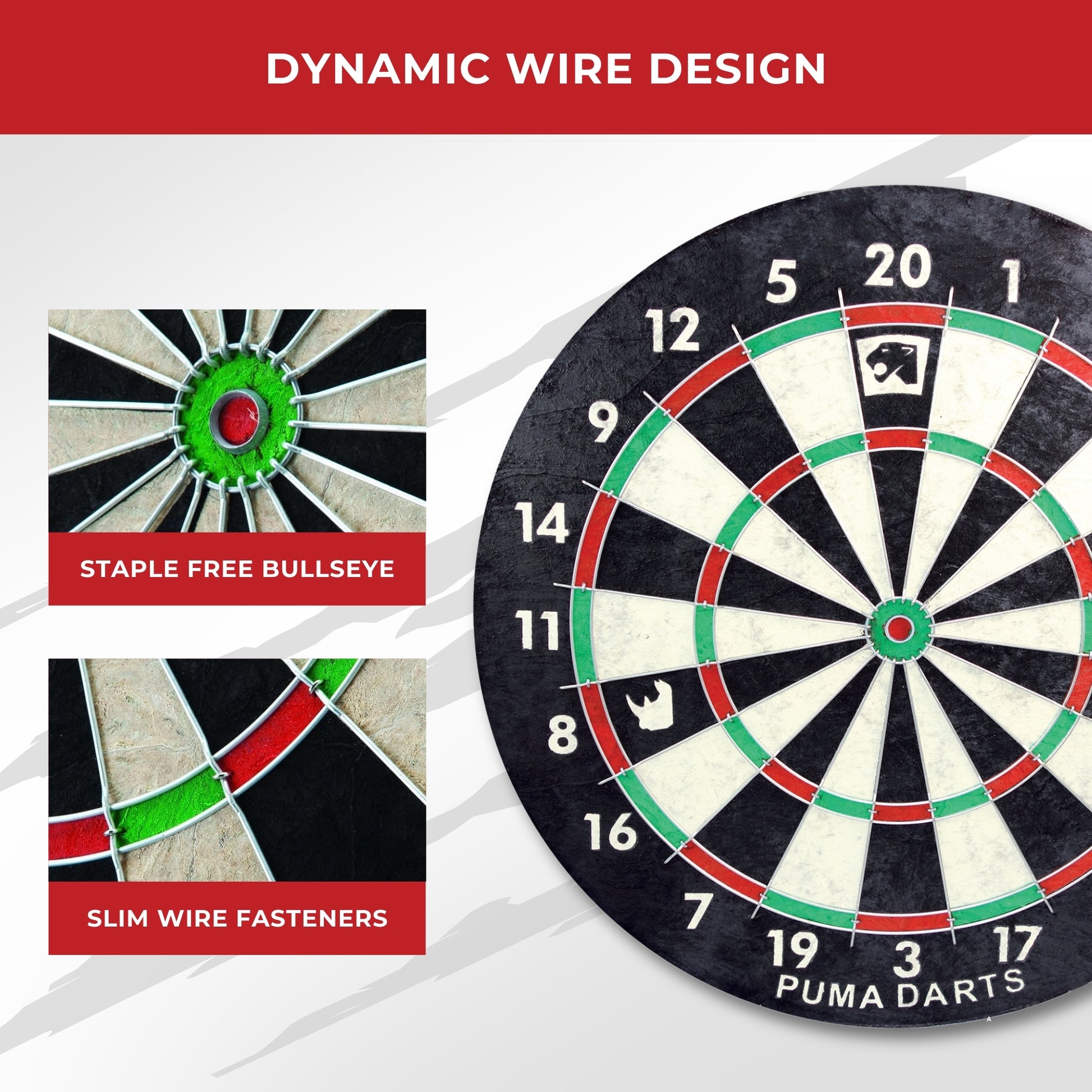 Puma Rhino Dartboard - Leisure Brands Group