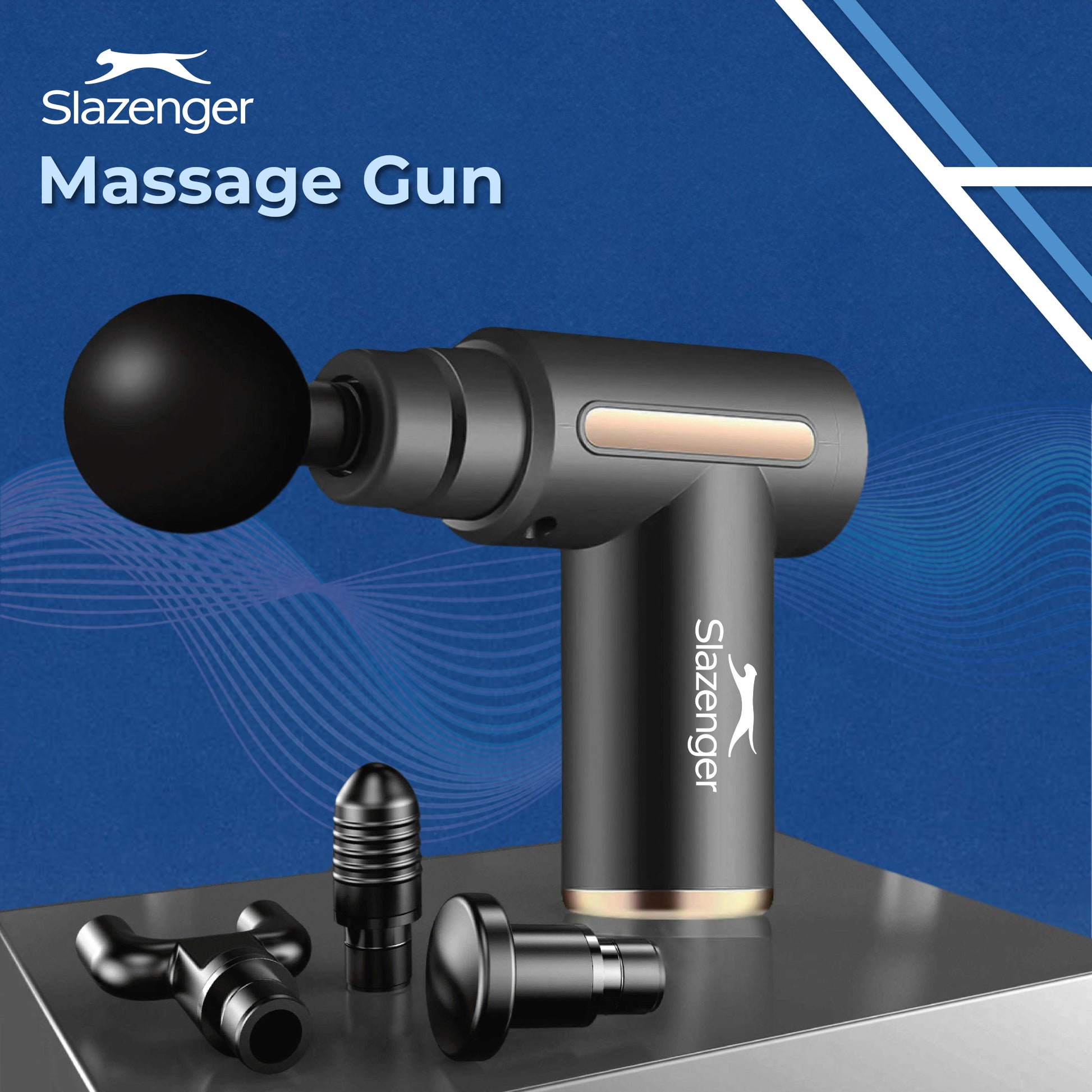 Slazenger Handheld Massage Gun - Slazenger SA
