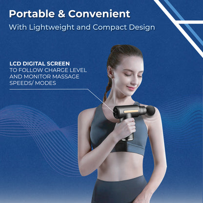 Slazenger Handheld Massage Gun - Slazenger SA