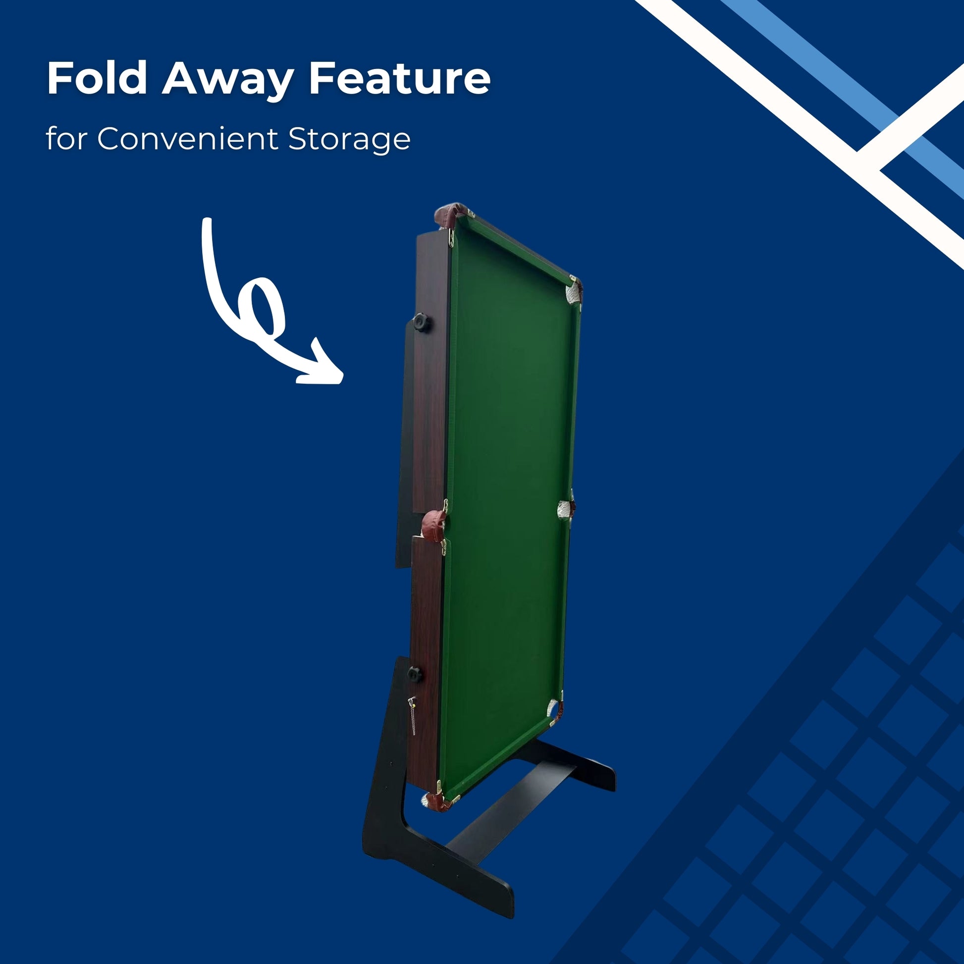 Slazenger 6ft Folding Pool/Snooker Table - Slazenger SA