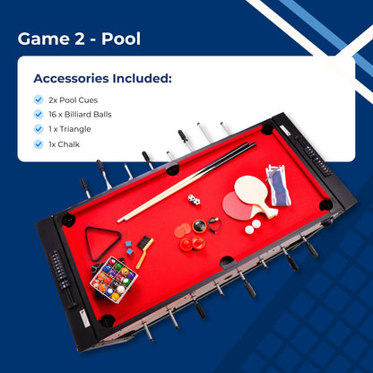 Slazenger 54" 4-in-1 Gaming Flip Table - Slazenger SA