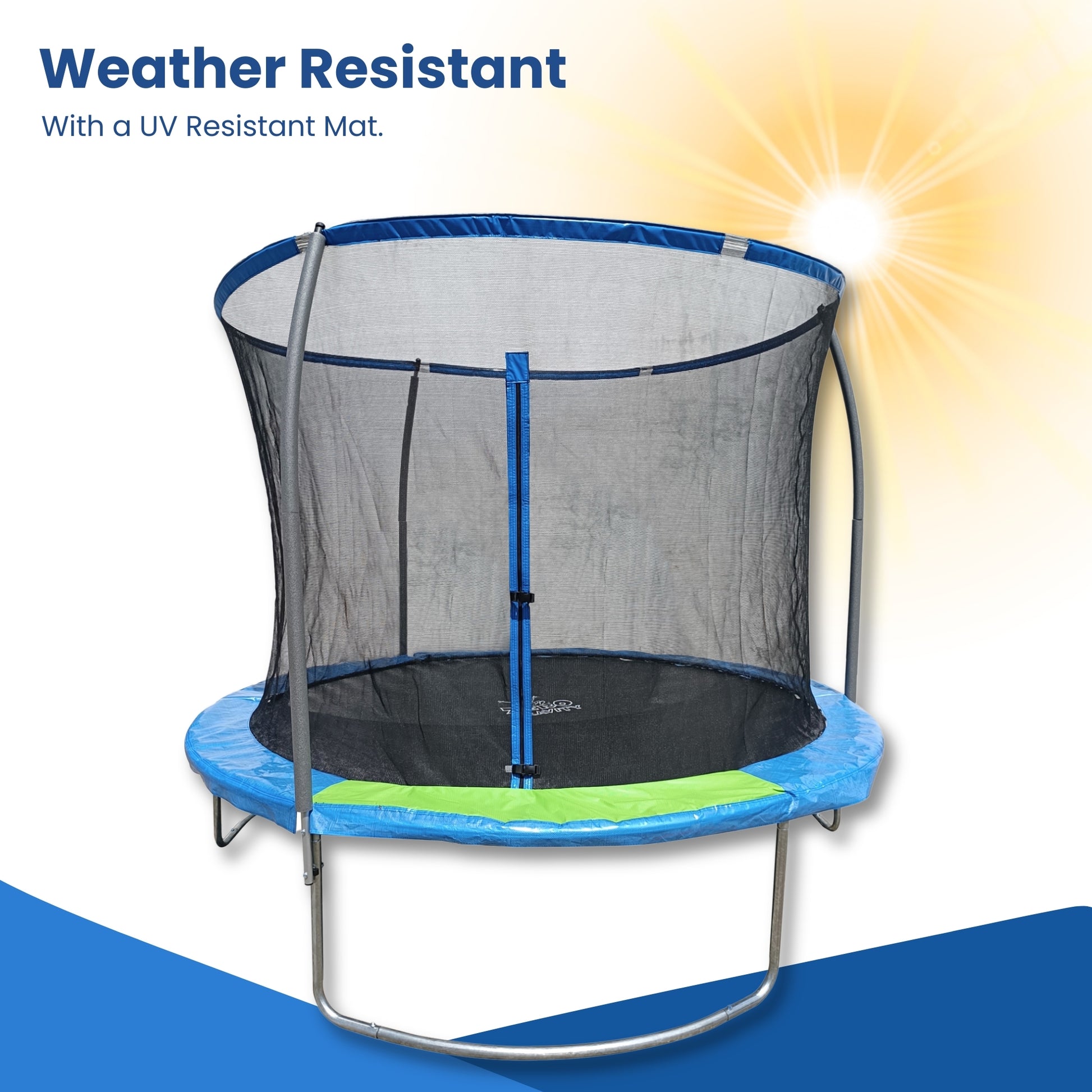 Zero Gravity 9.5ft Trampoline with Safety Net - Leisure Brands Group